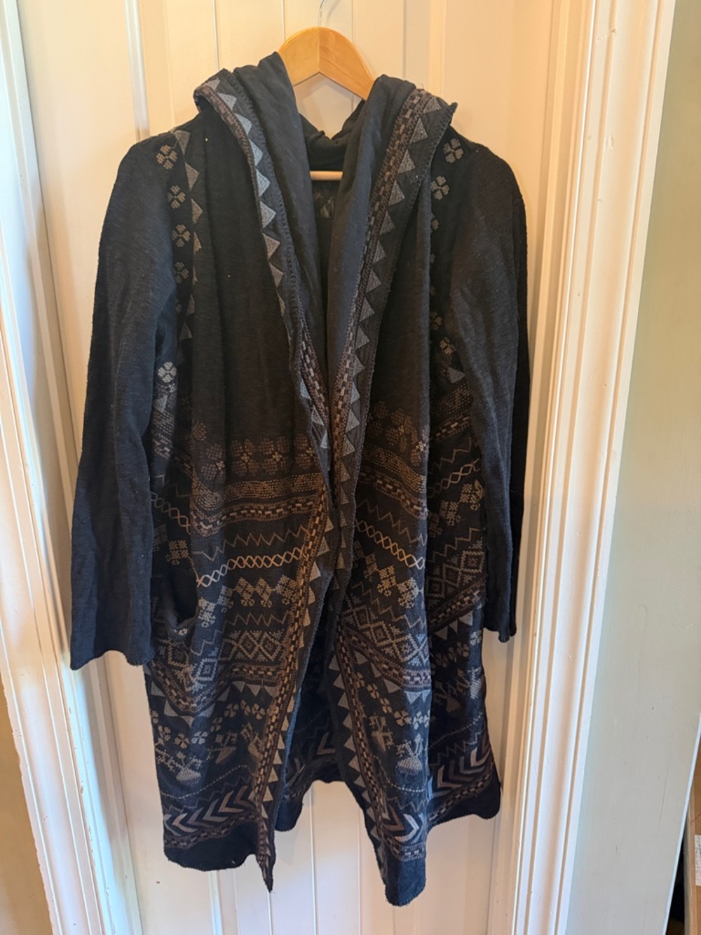 Biya Johnny Was Hooded cardigan